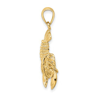 14K Moveable Lobster Charm-K7873
