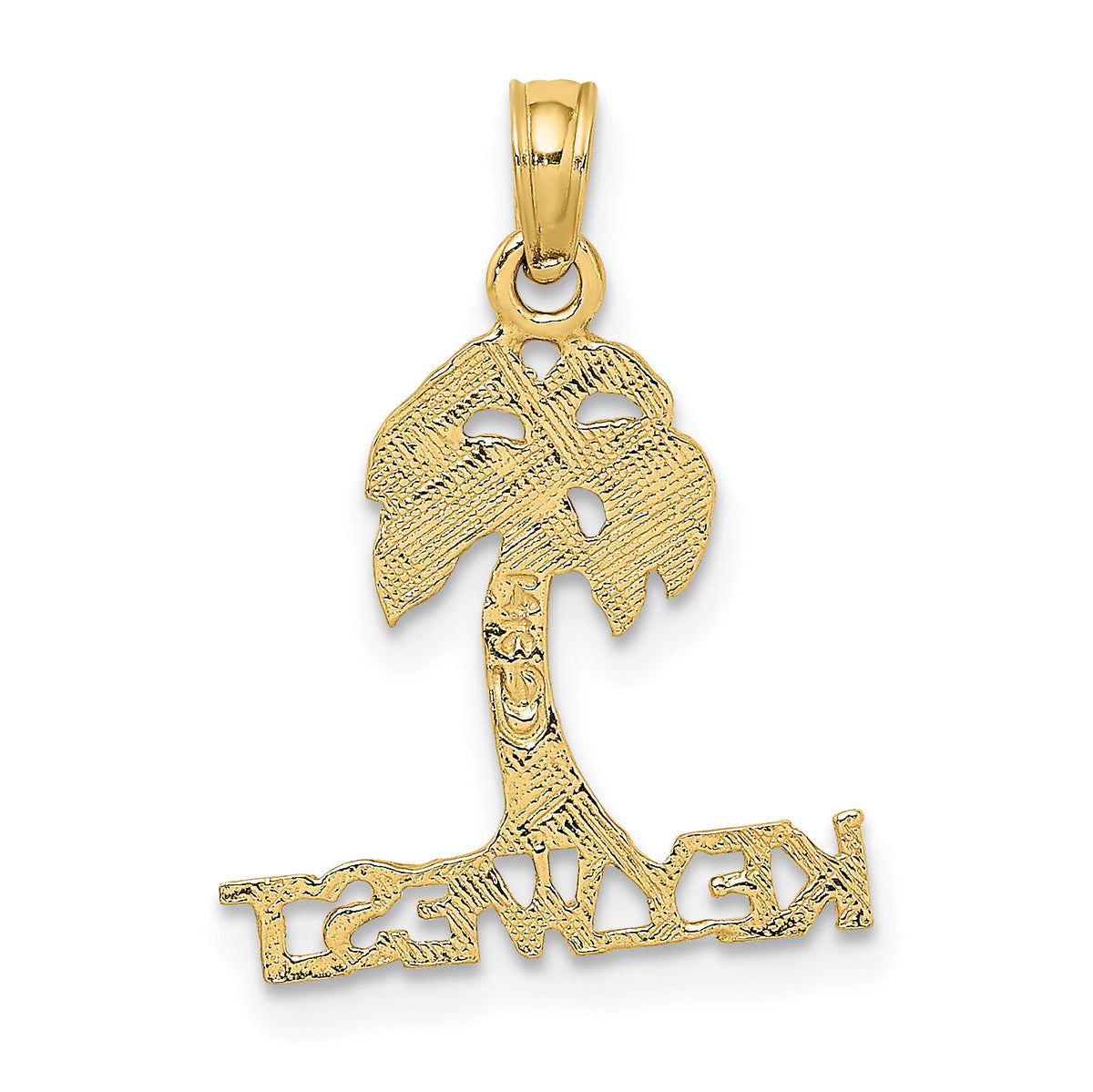 14K KEY WEST Palm Tree Charm-K7879