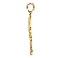 14K Large Charleston Palm Tree Charm-K7884