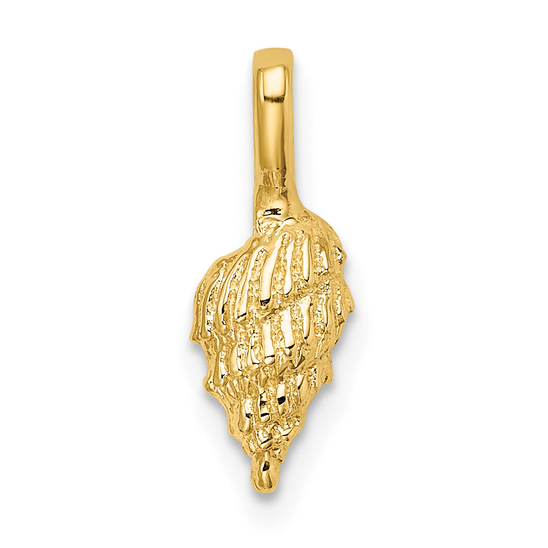 14K Mini Conch Shell Charm-K7934