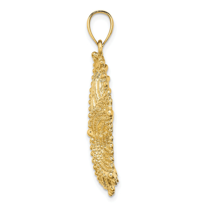 14K Starfish Charm-K7957