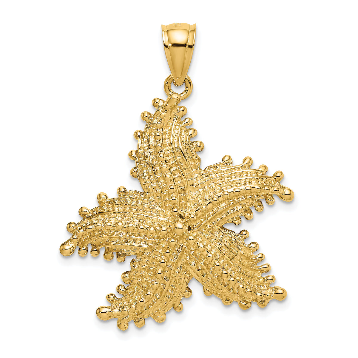 14K Starfish Charm-K7957