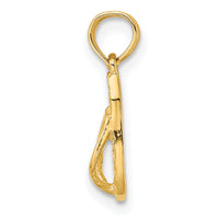 14K JAMAICA Flip-Flop Charm-K7969