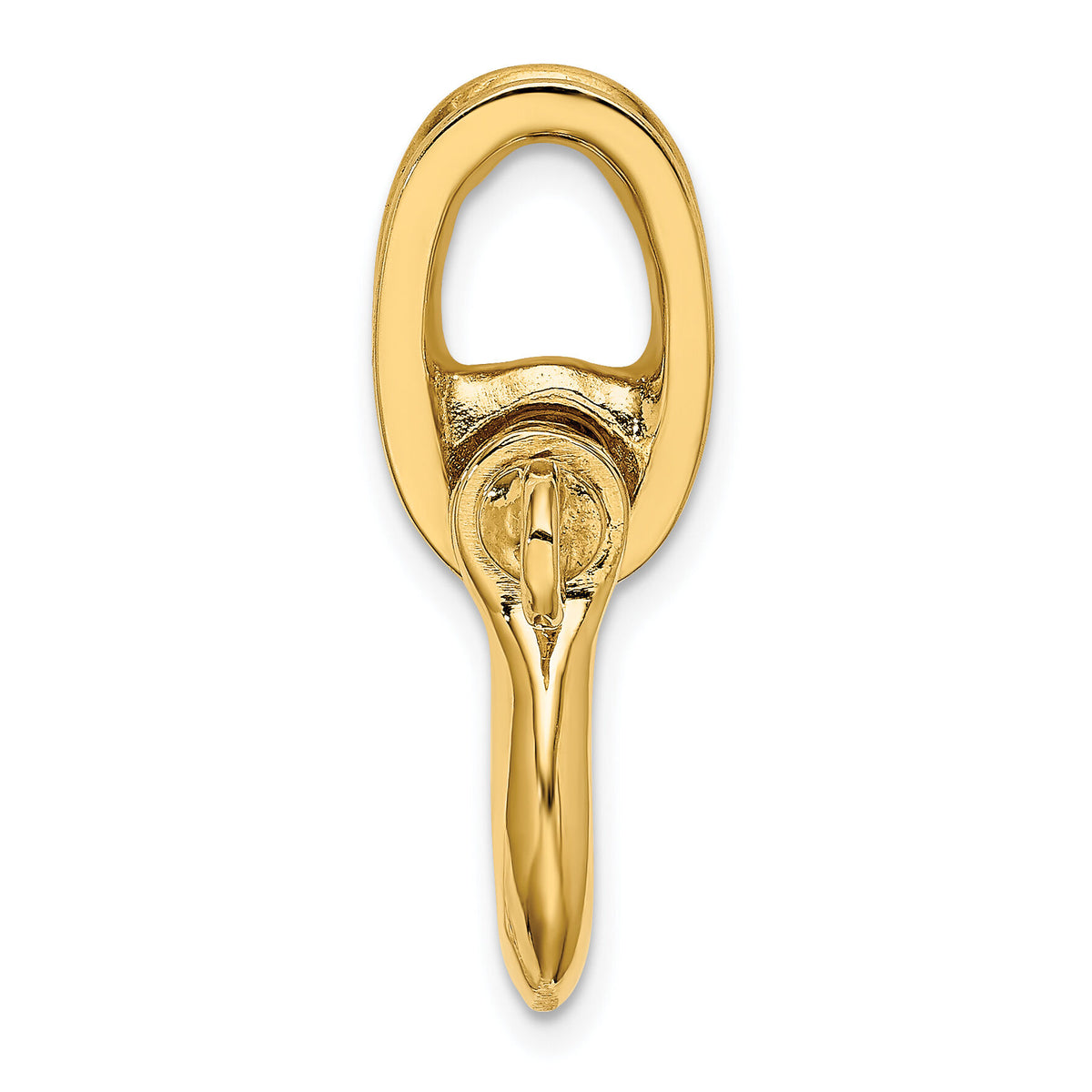 14K 3-D Medium Shackle Charm-K7981