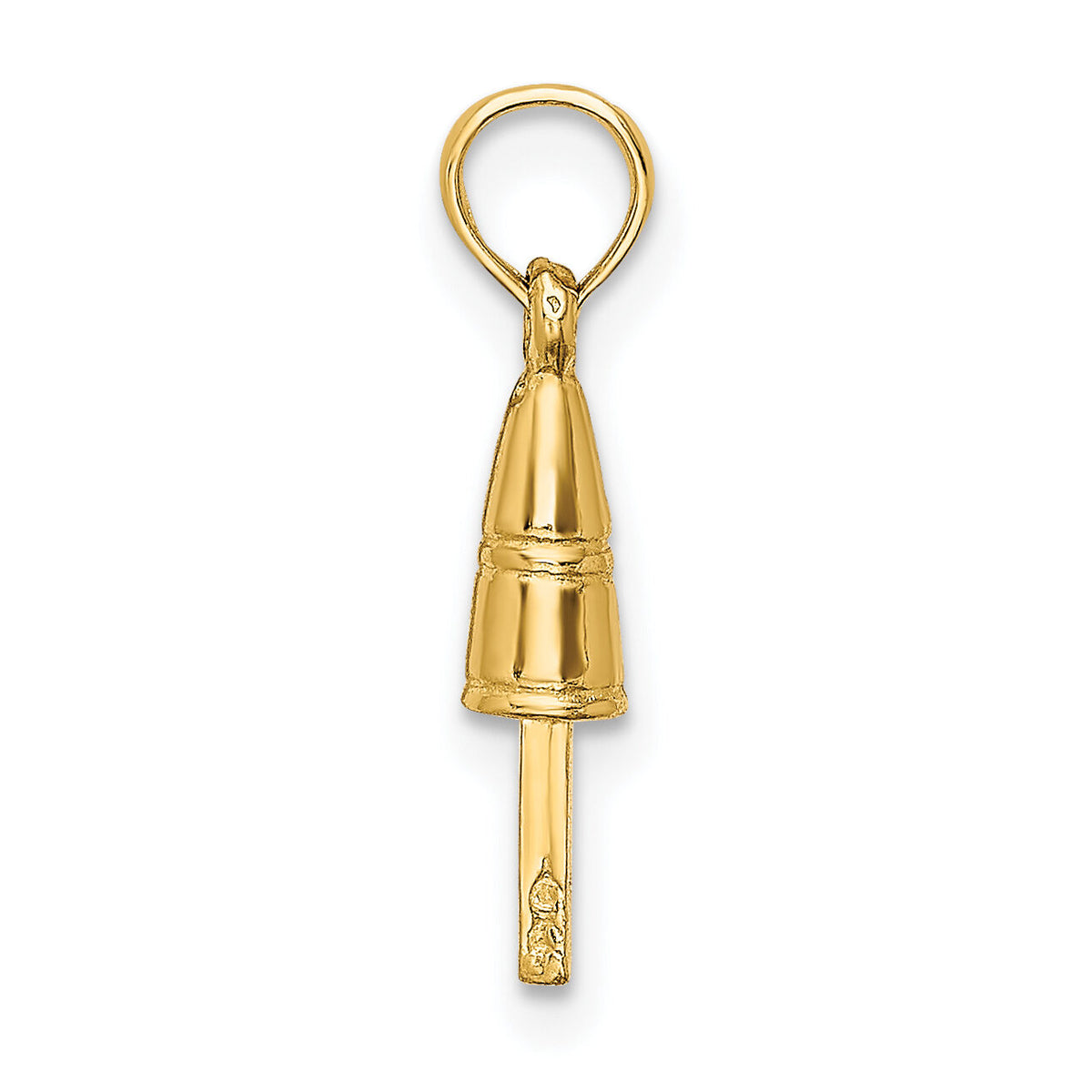 14K 3-D Buoy Charm-K7995