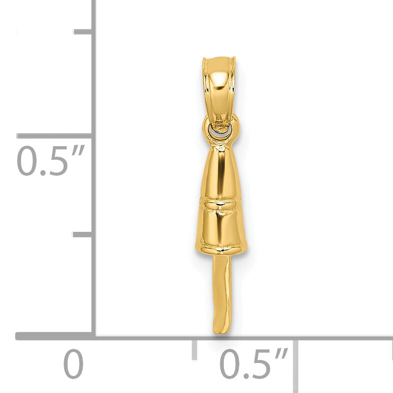 14K 3-D Buoy Charm-K7995