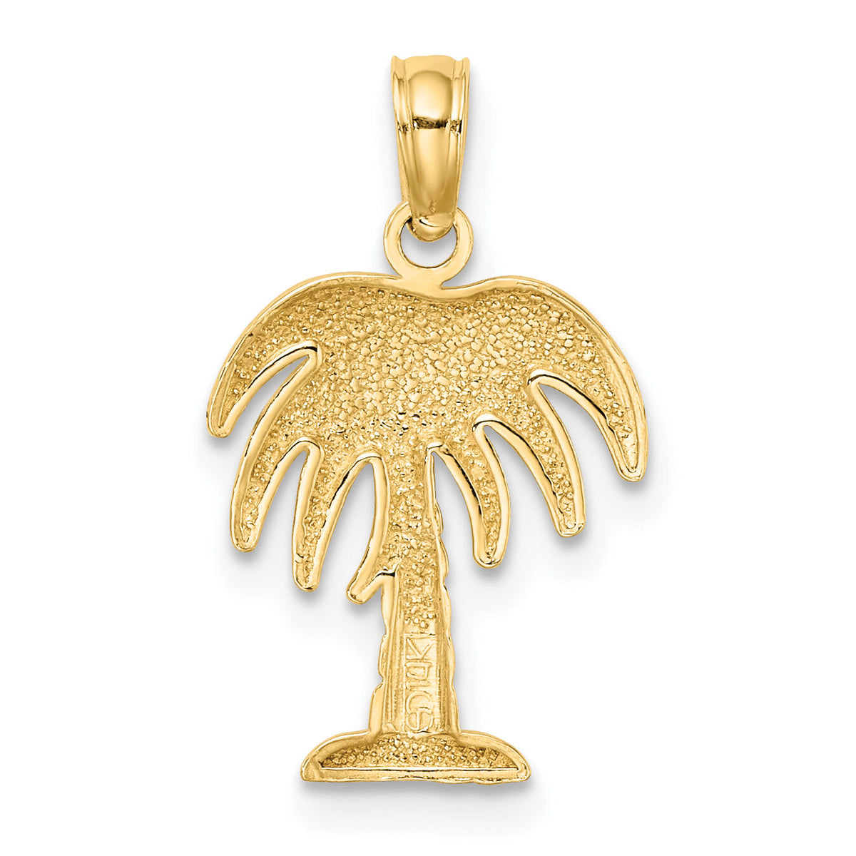 14K Charleston Palm Tree Charm-K8005
