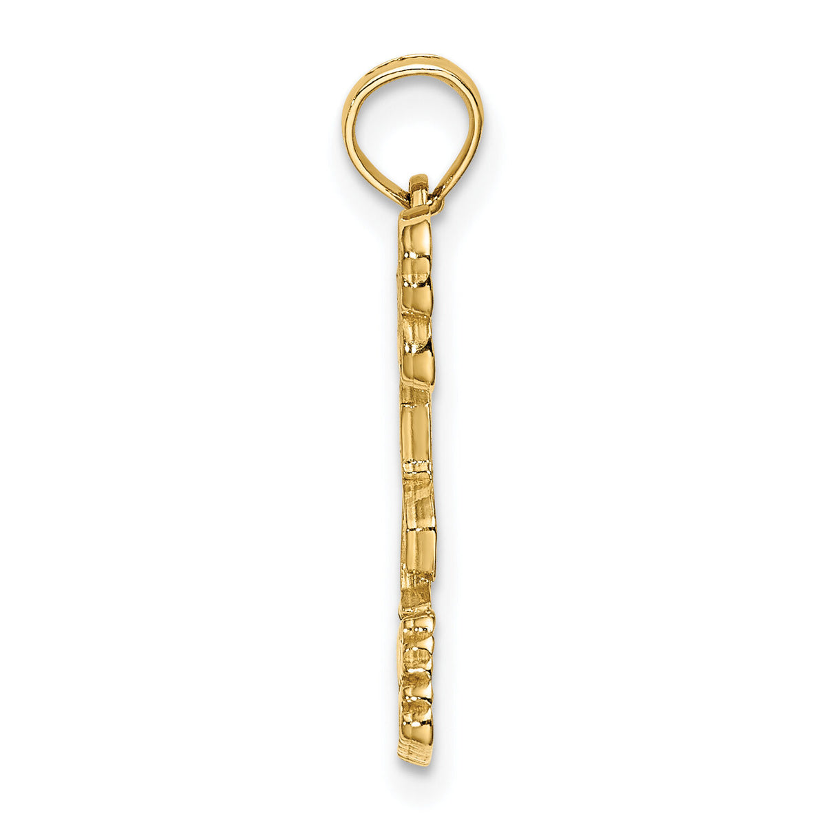 14K TURKS AND CAICOS Flamingo Charm-K8032