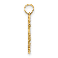 14K TURKS AND CAICOS Flamingo Charm-K8032