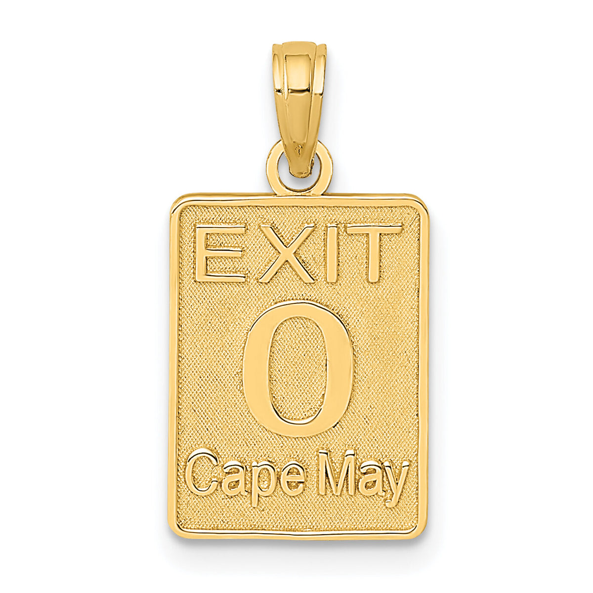 14K EXIT 0 / CAPE MAY Charm-K8043