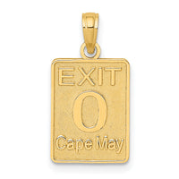 14K EXIT 0 / CAPE MAY Charm-K8043