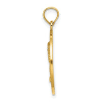 14K BEAUFORT SC Palm Tree Charm-K8044