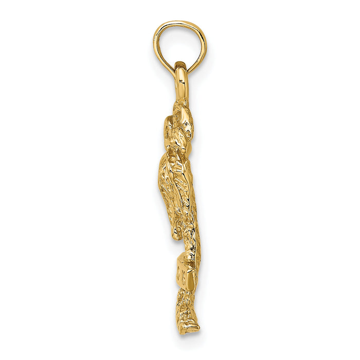 14K MARCO IS. Palm Tree Charm-K8082