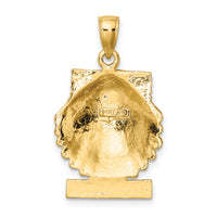 14K MARCO IS. Scallop Shell Charm-K8084