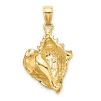 14K Conch Shell Charm-K8129