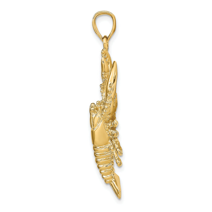14k Lobster Pendant-K8130