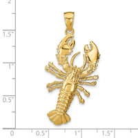 14k Lobster Pendant-K8130