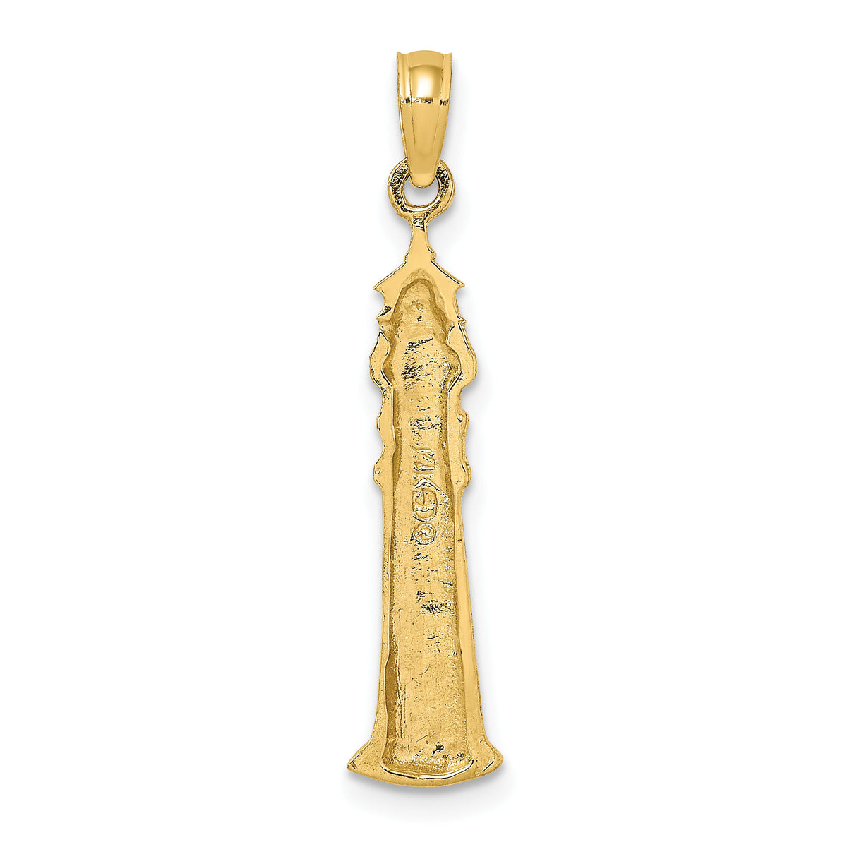 14K 2-D KEY WEST Lighthouse Charm-K8140