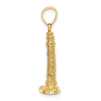 14K 3D Cape May NJ Lighthouse Charm-K8141