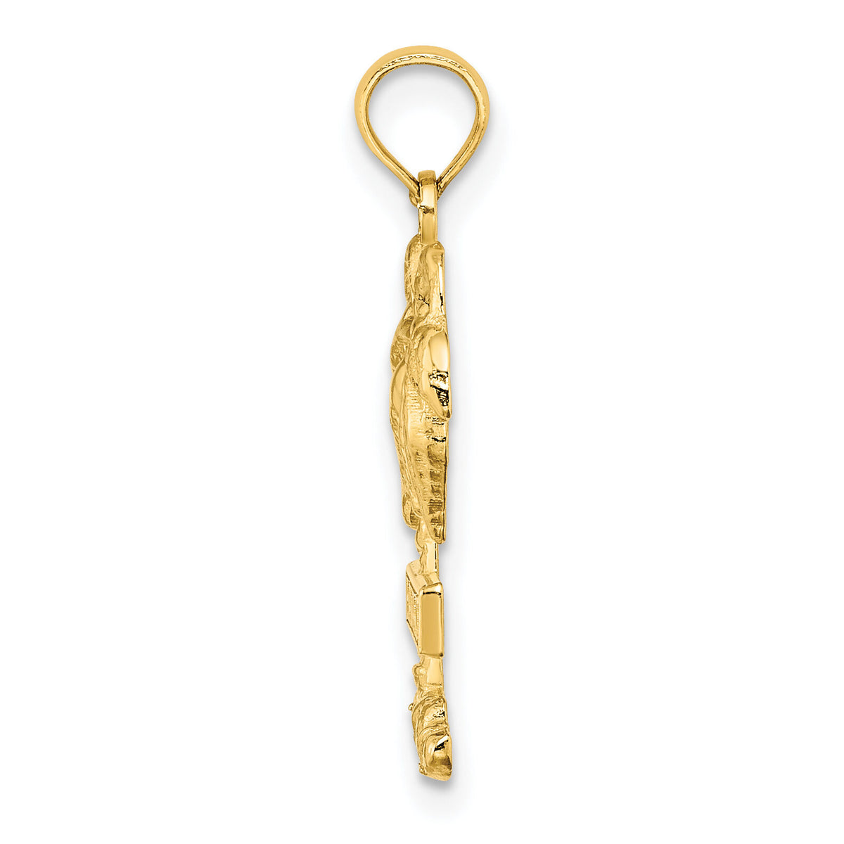14K HAWAII Palm Tree Charm-K8149