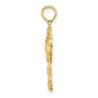 14K HAWAII Palm Tree Charm-K8149