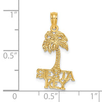 14K SIESTA KEY Palm Tree Charm-K8150