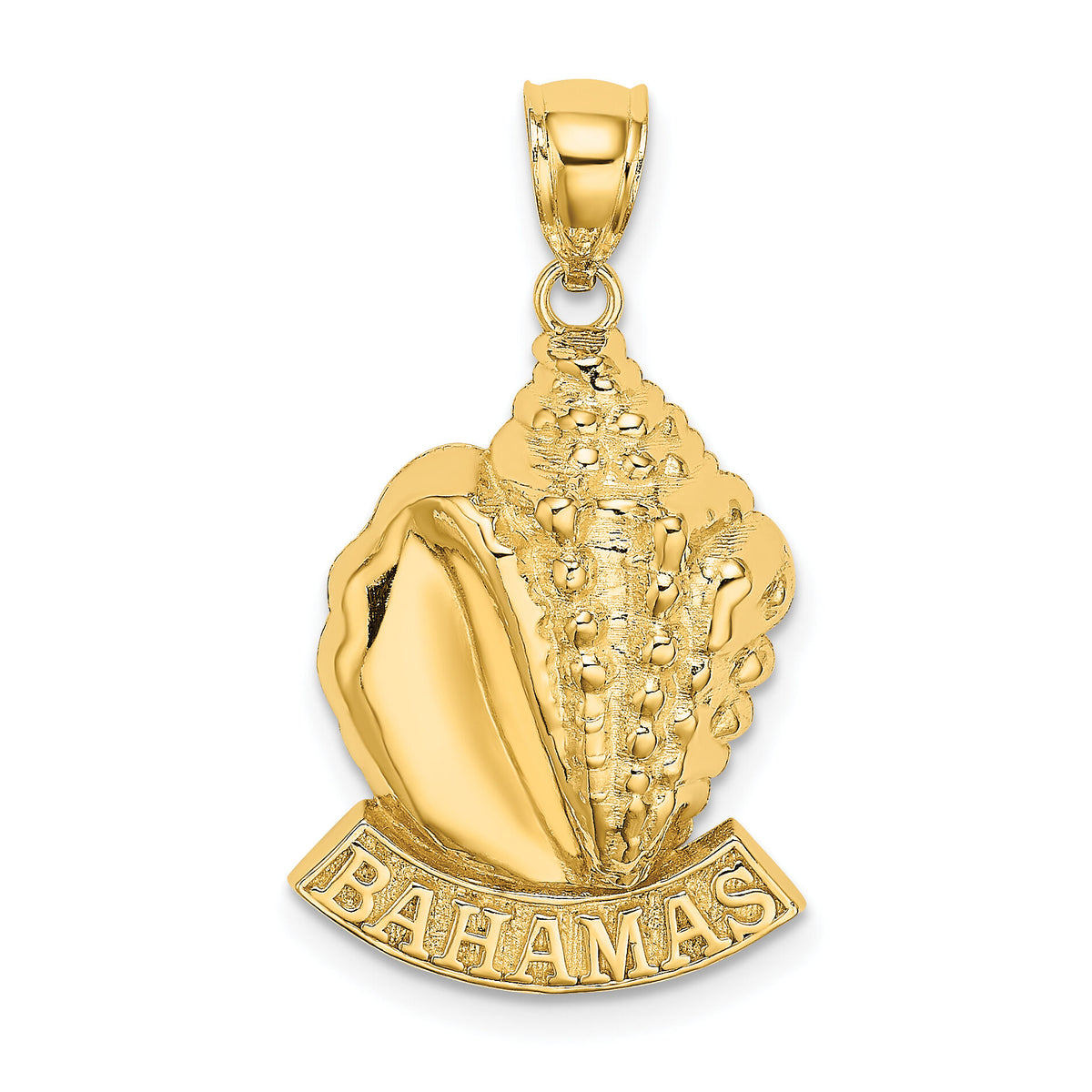 14K BAHAMAS Conch Shell Charm-K8170