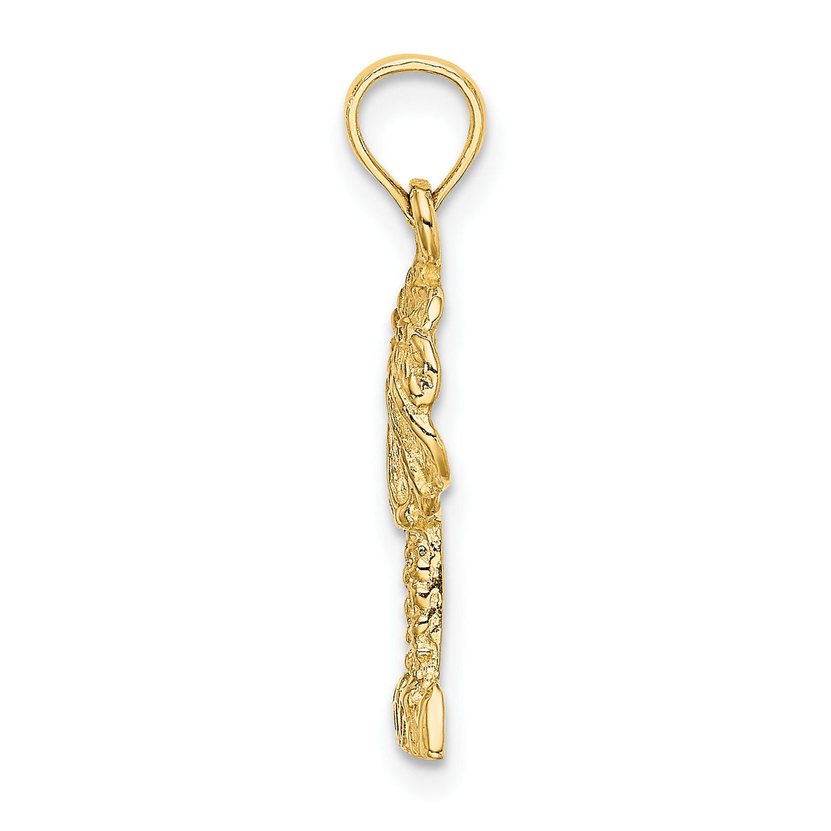 14K 2-D Palm Tree Charm-K8173