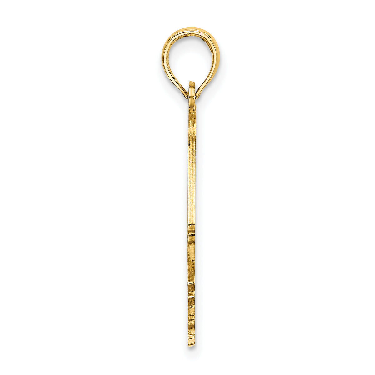 14K Polished Cut-Out ARUBA Under Angelfish Charm-K8184