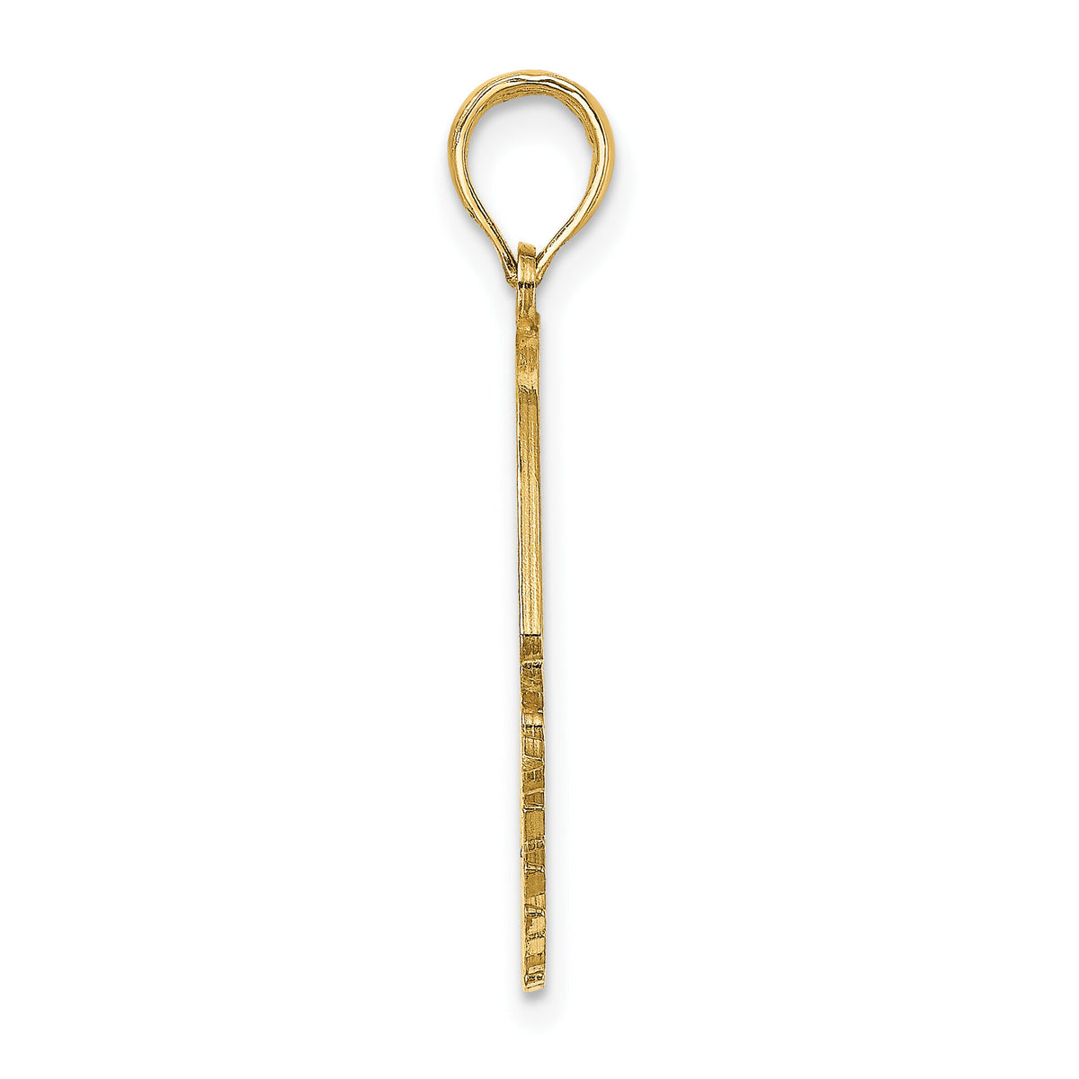 14K Polished ST. THOMAS Angelfish Charm-K8188