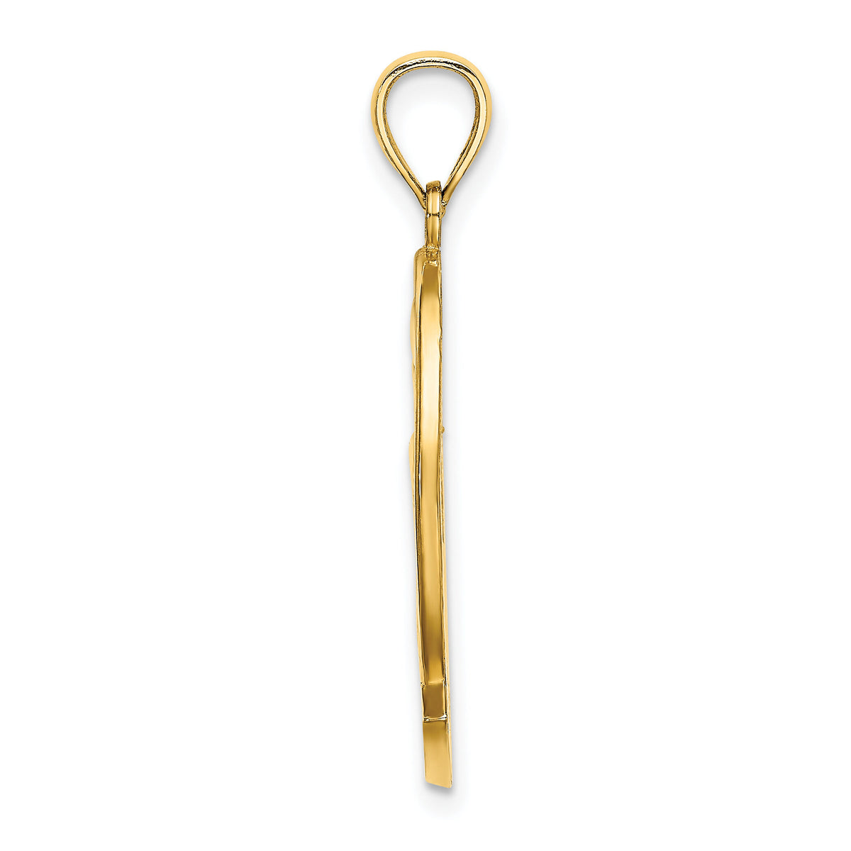 14K CURACAO w/ Dolphin Sunset Charm-K8191