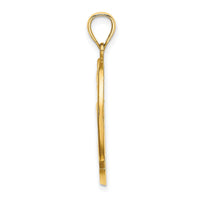 14K CURACAO w/ Dolphin Sunset Charm-K8191