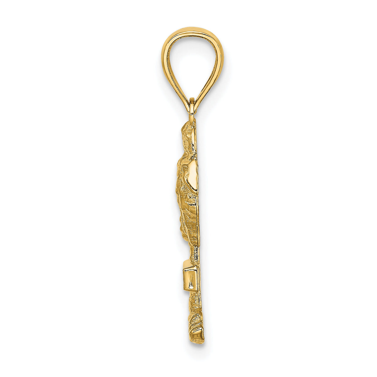 14K ST. THOMAS Palm Tree Charm-K8207