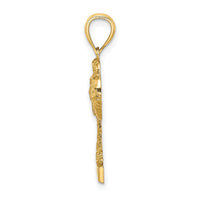 14K BARBADOS Palm Tree Charm-K8209