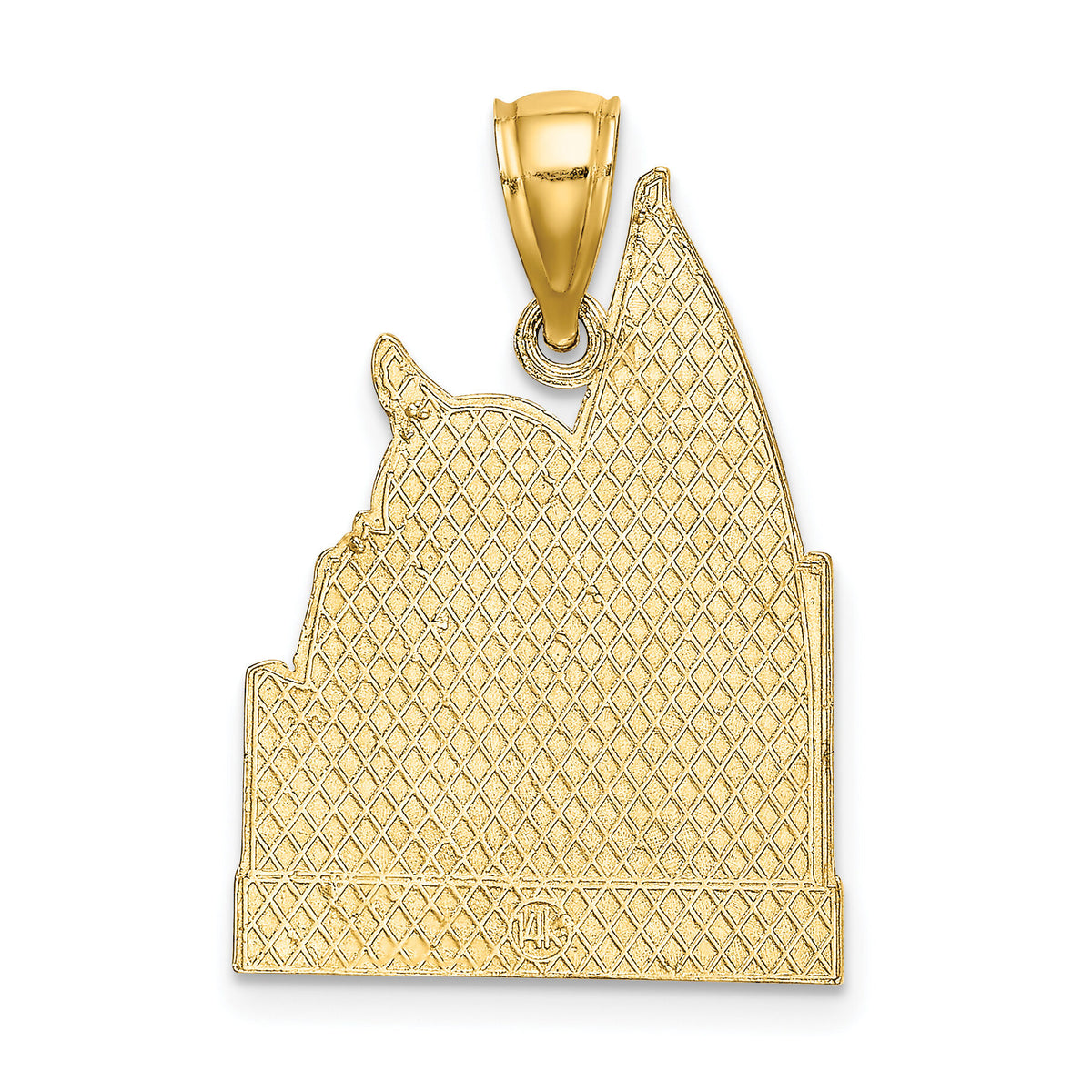 14K CURACAO w/ Sailboat and Seagull Charm-K8215