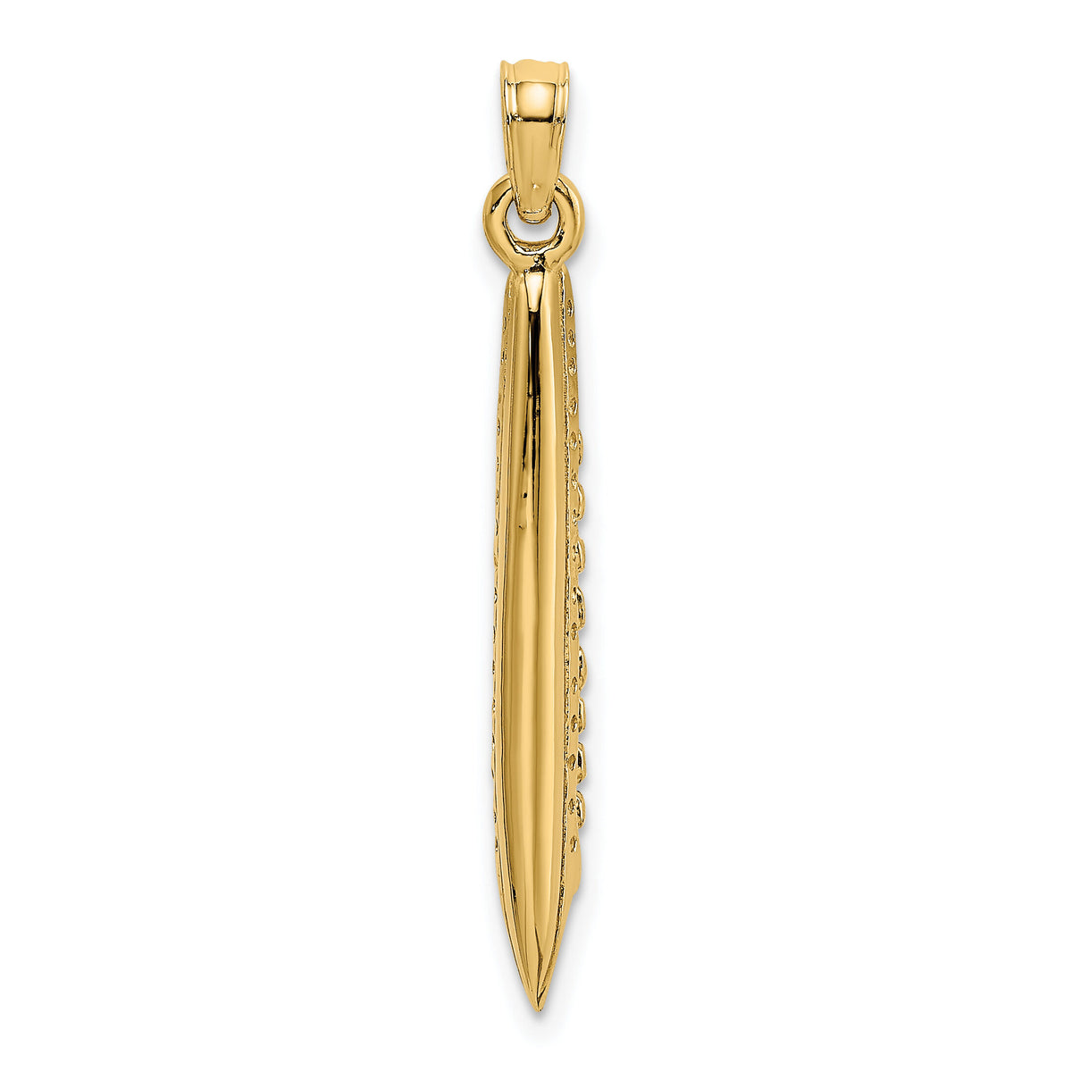 14K 3-D Polished Cruise Ship Charm-K8226
