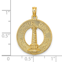 14K CAPE COD Lighthouse Charm-K8237