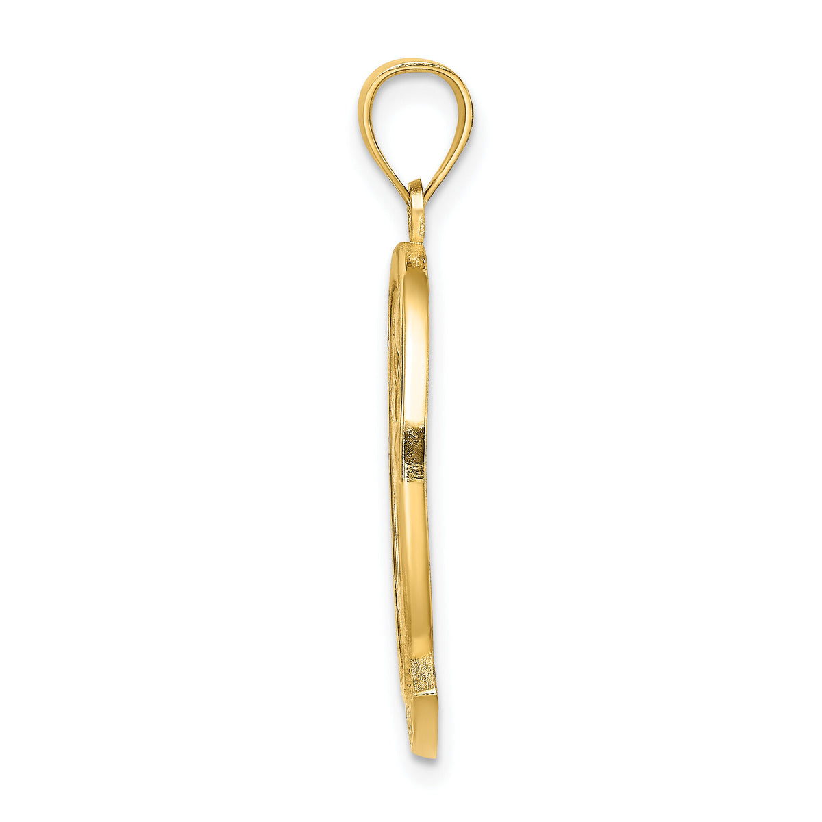 14K ST. MARTIN w/ Dolphin Sunset Charm-K8248
