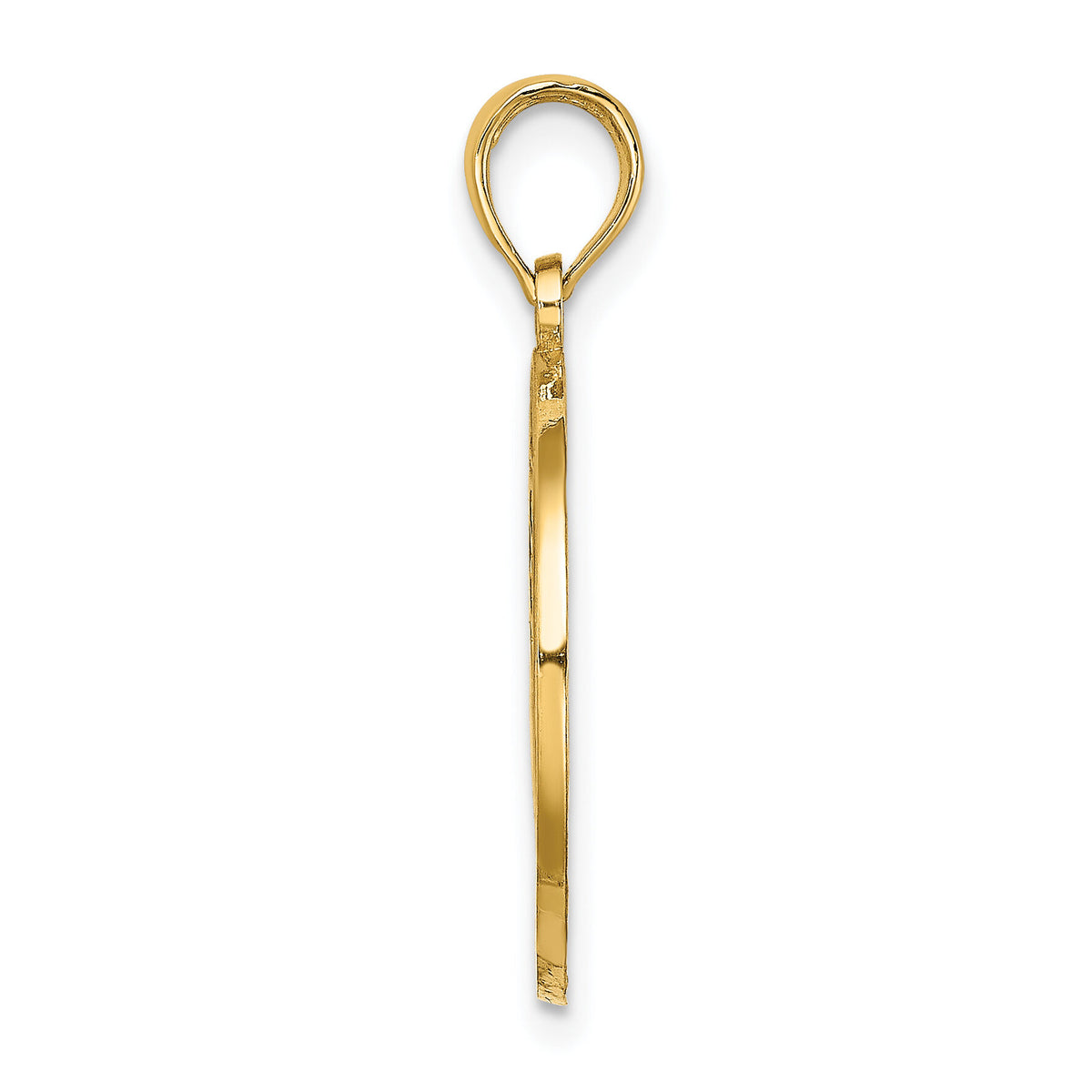 14K OCEAN CITY w/ Crab Charm-K8265