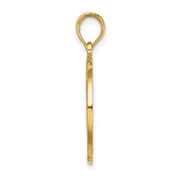 14K OCEAN CITY w/ Crab Charm-K8265