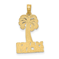 14K MARCO ISLAND Palm Tree Charm-K8277