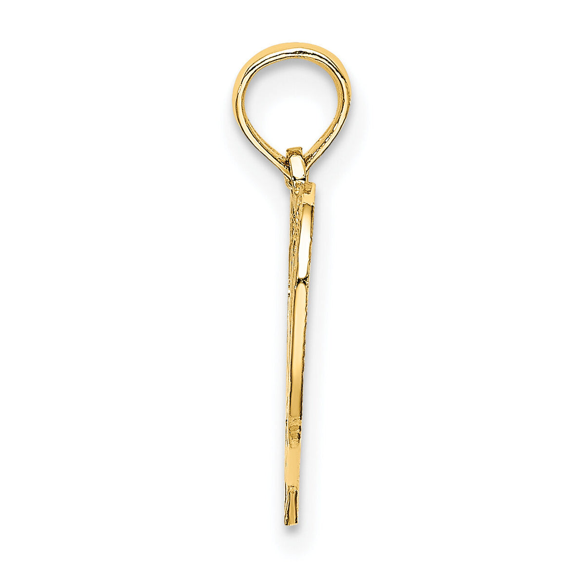 14K 20 In Heart Charm-K8287