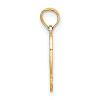 14K 21 In Heart Charm-K8288