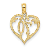 14K 70 In Heart Charm-K8294