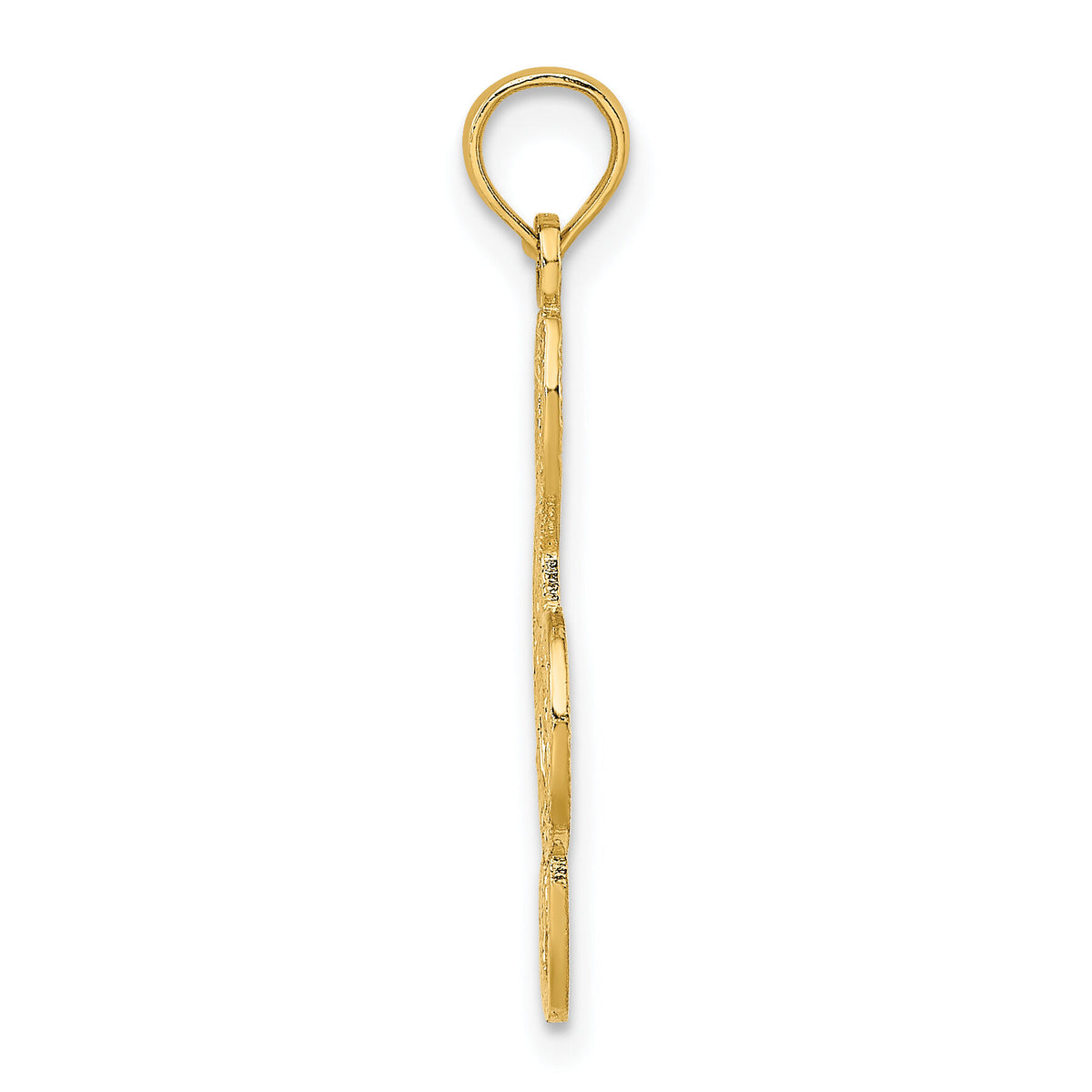 14K Treble Clef Charm-K8313