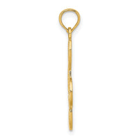 14K Treble Clef Charm-K8313