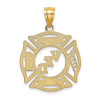 14K VFD DWIGHT MEMBER In Shield Charm-K8318