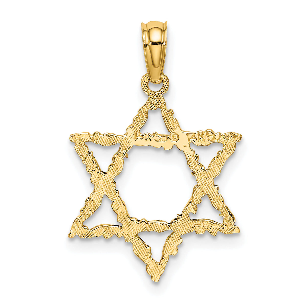 14K Star Of David Charm-K8355