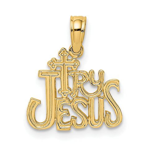 Qgold Hope & Charity pendants