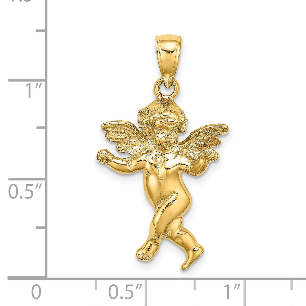 14K Guardian Angel Walking Charm-K8382
